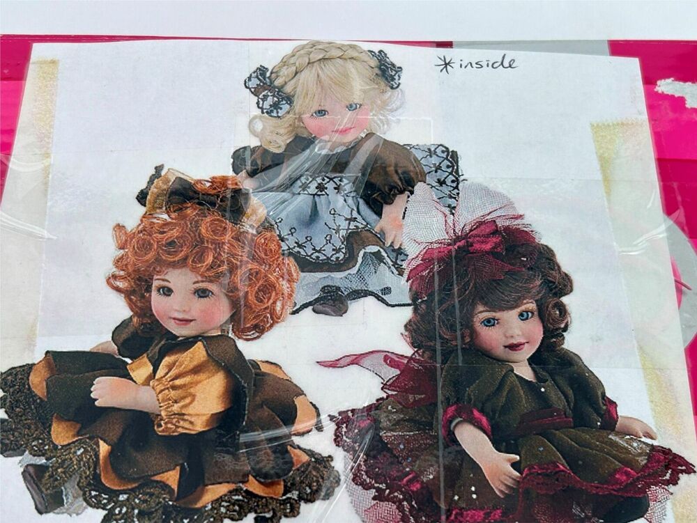 Marie Osmond Fine Porcelain Collector Doll - Raspberry Swiss Chocolate Turtle